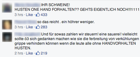 Zahlreiche User beschwerten sich auf der Ö3-Facebookseite