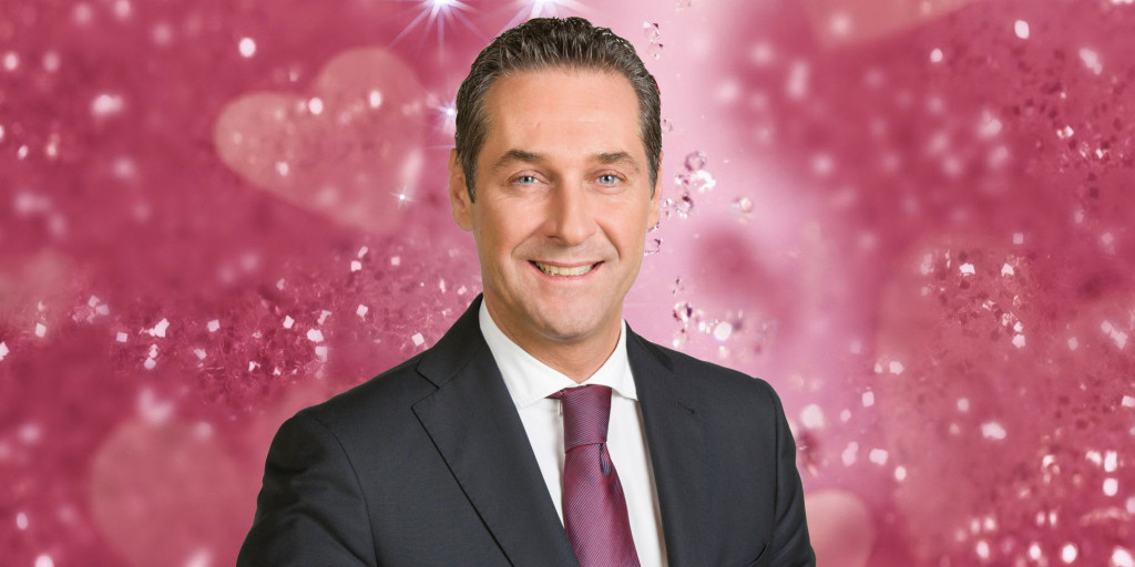 Strache verliebt