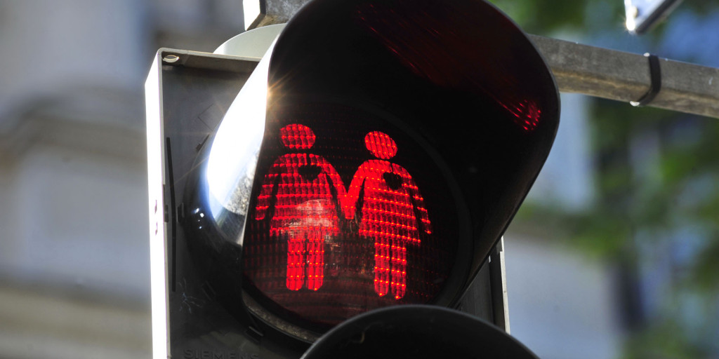 Ampelpärchen in Linz