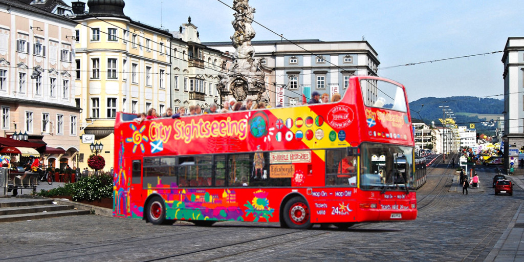 Stadtrundfahrt durch Linz