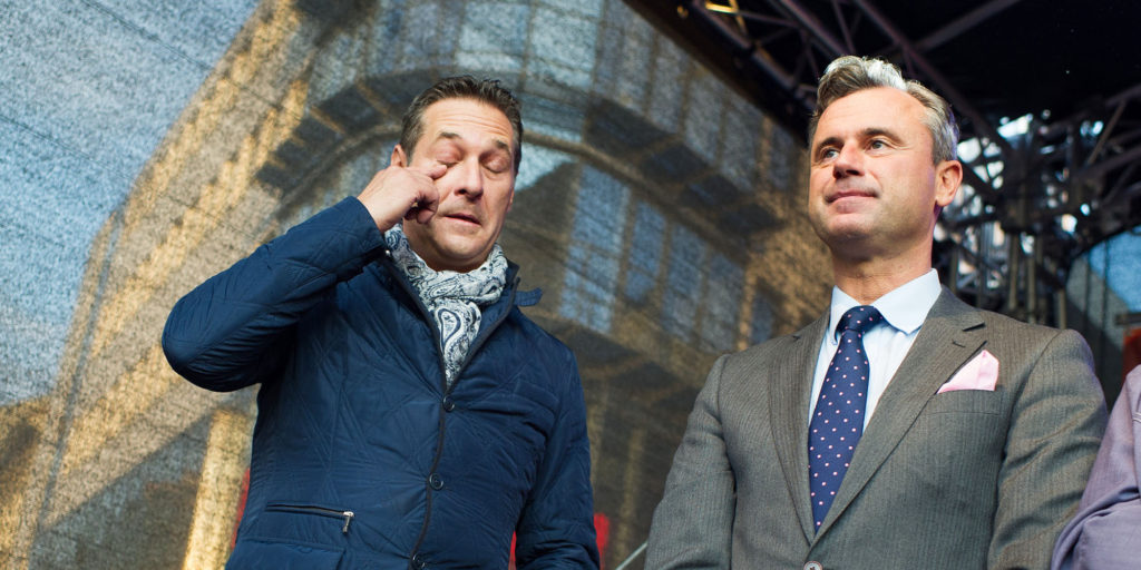 Hofer und Strache. Wahlbetrug
