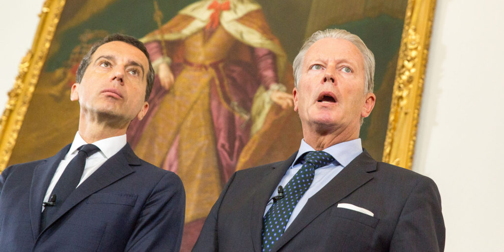 Mitterlehner und Kern