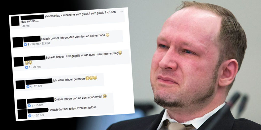 Breivik und Hasspostings