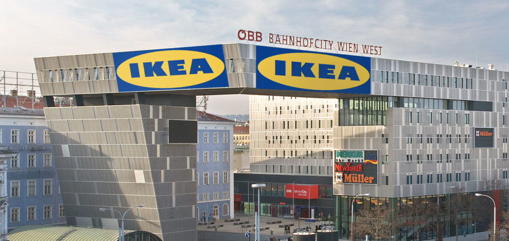 Ikea am Westbahnhof