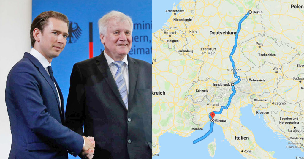 Kurz und Seehofer beschließen Interrail für Flüchtlinge