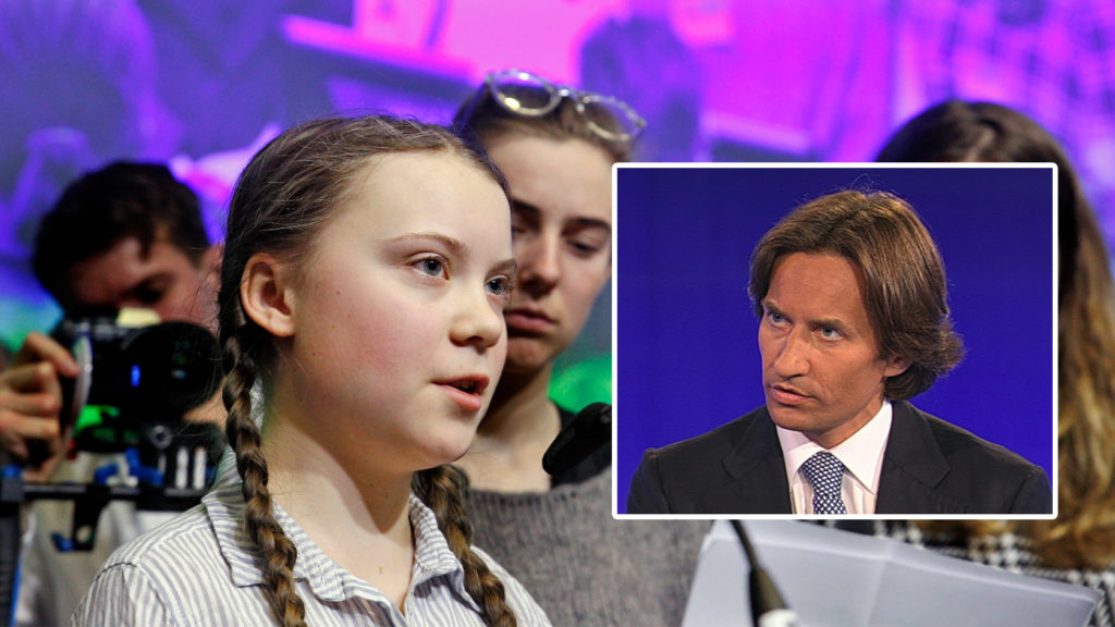 Greta Thunberg und Karl-Heinz Grasser