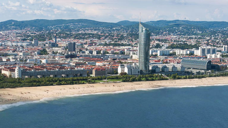 Meeresküste vor Wien