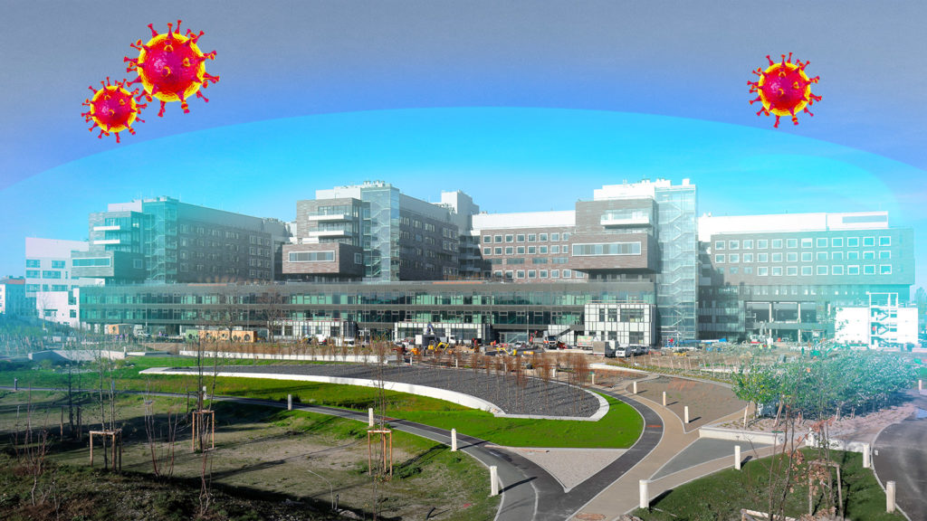 Krankenhaus Nord mit Energiering