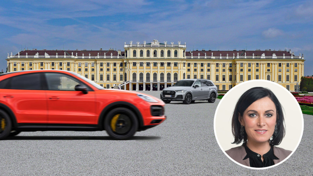 SUVs in Schönbrunn