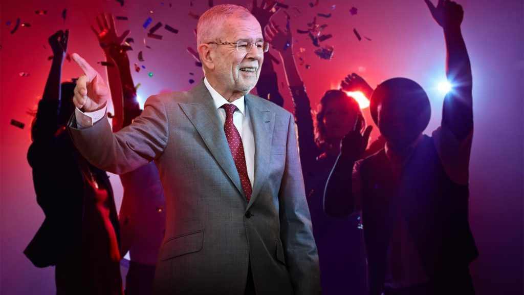 Van der Bellen tanzt