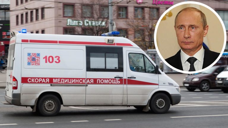 Rettungsauto in Moskau