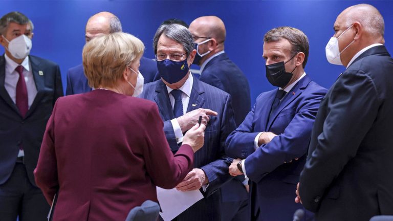 EU-Spitze Macron, Merkel und Co beraten sich