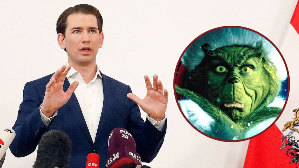 Kurz mit Grinch