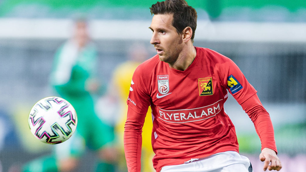 Messi spielt für Admira