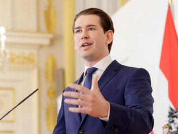 Sebastian Kurz erfreut