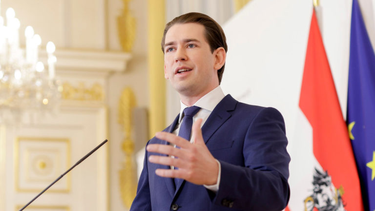 Sebastian Kurz erfreut