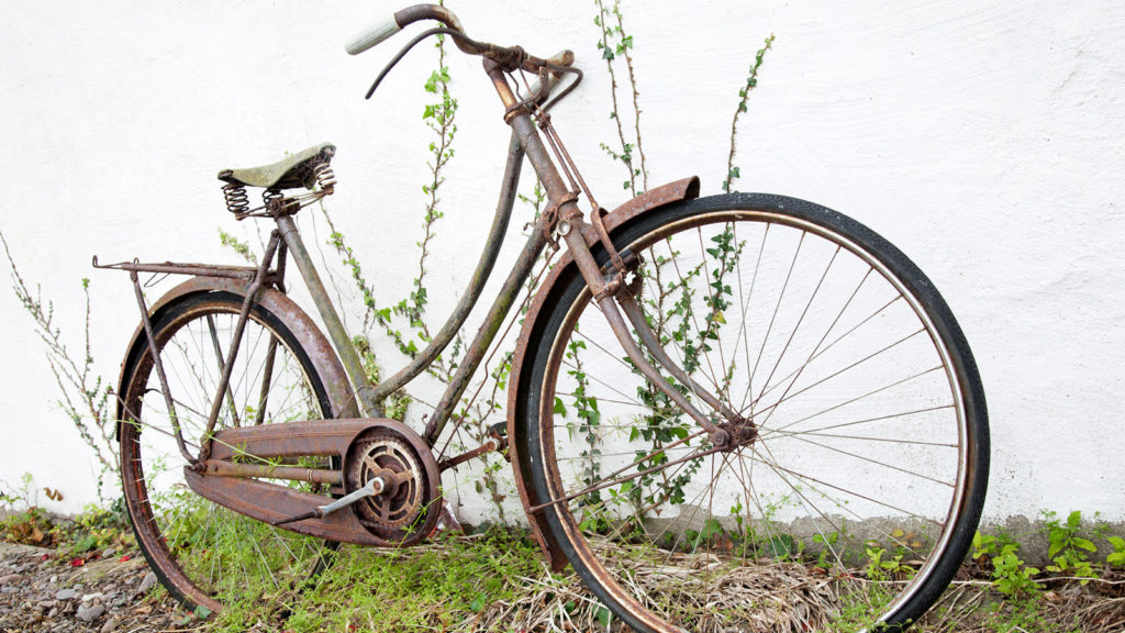 Altes Fahrrad