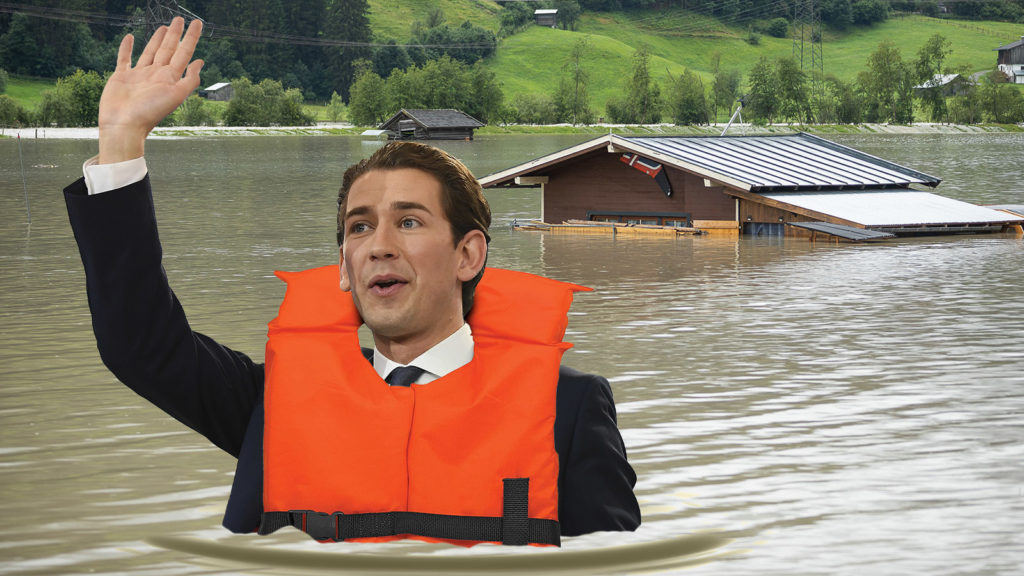 Kurz winkt aus den Fluten
