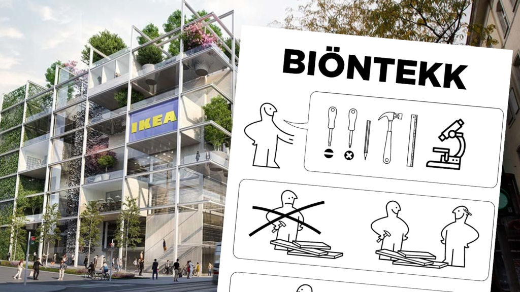 Ikea mit Ikea-Anleitung