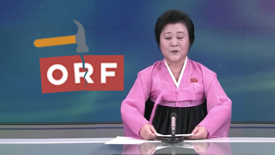 Nordkoreanische TV-Sprecherin
