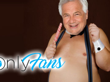 Fellner lasziv mit Lutscher in der Hand