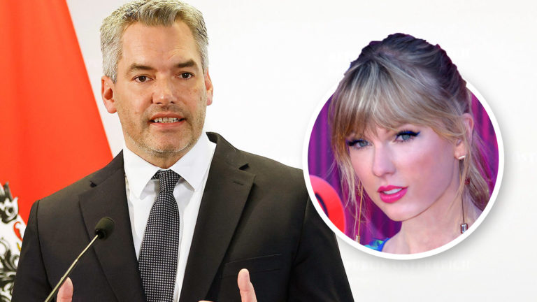 Karl Nehammer und Taylor Swift