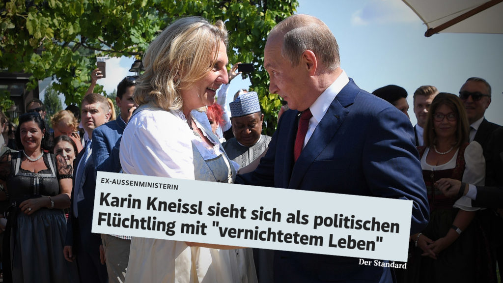 Kneissl tanzt mit Putin