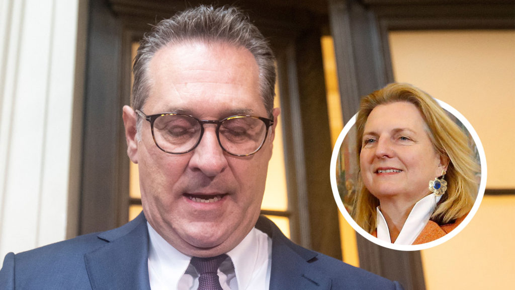 Beleidigter Strache