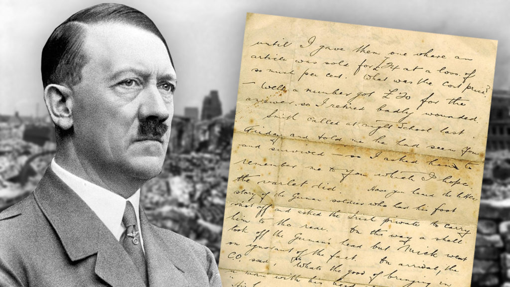 Hitler und der nie zugestellte Brief