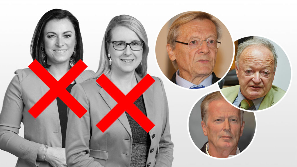 Köstinger, Schramböck, Schüssel, Khol, Mitterlehner
