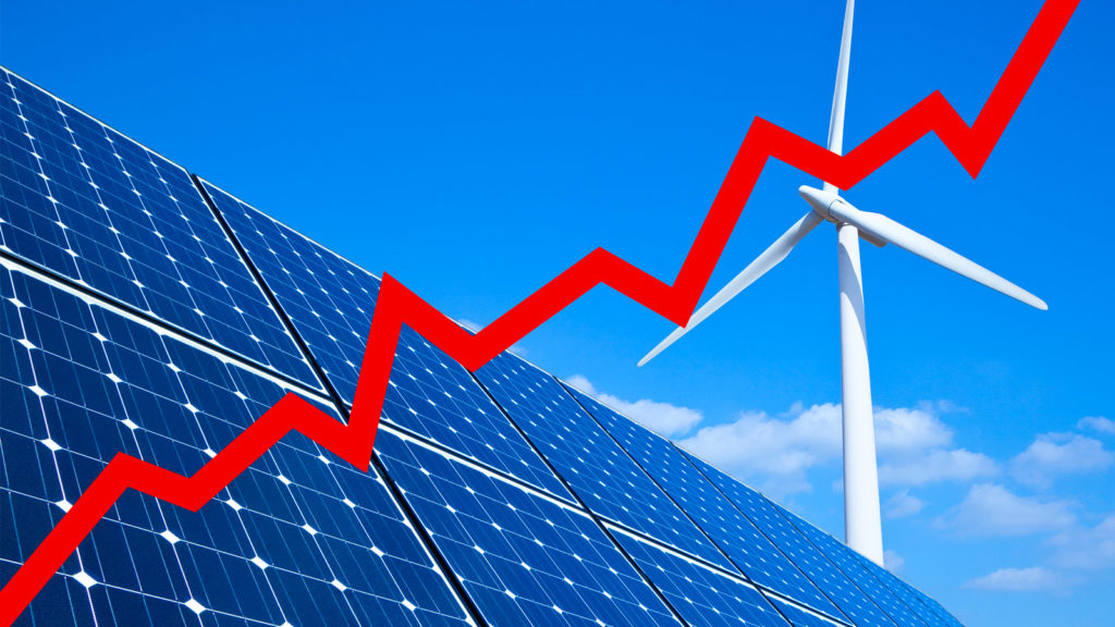 Solar und Windenergie