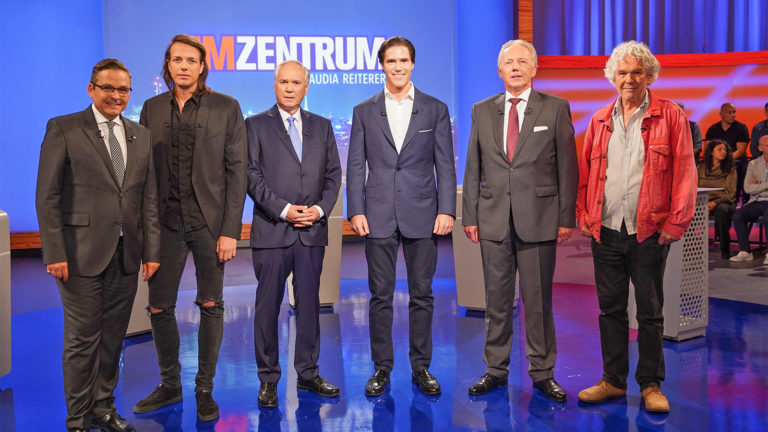Hofburg-Kandidaten im ORF-Studio