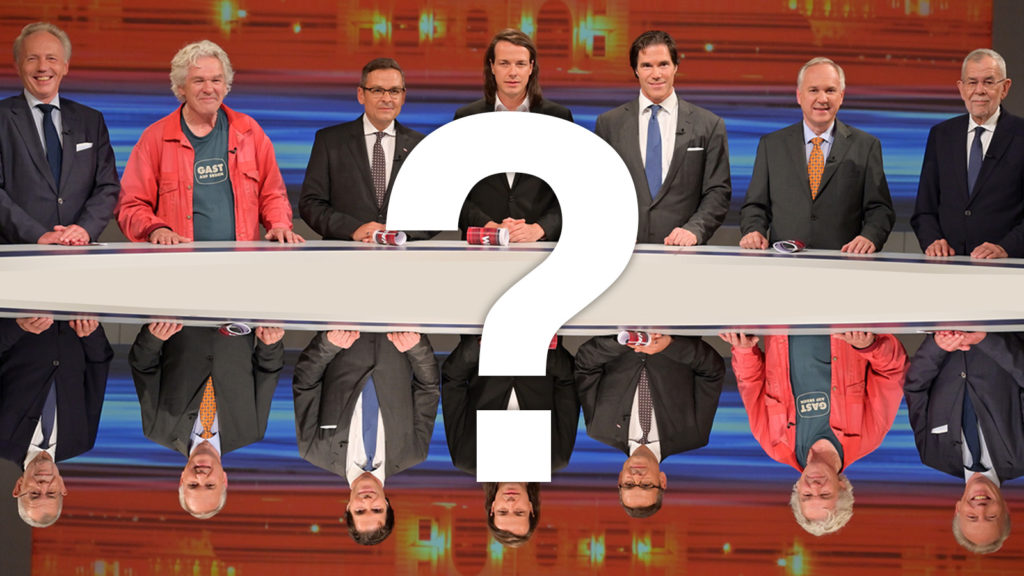 Alle Kandidaten, ein Fragezeichen