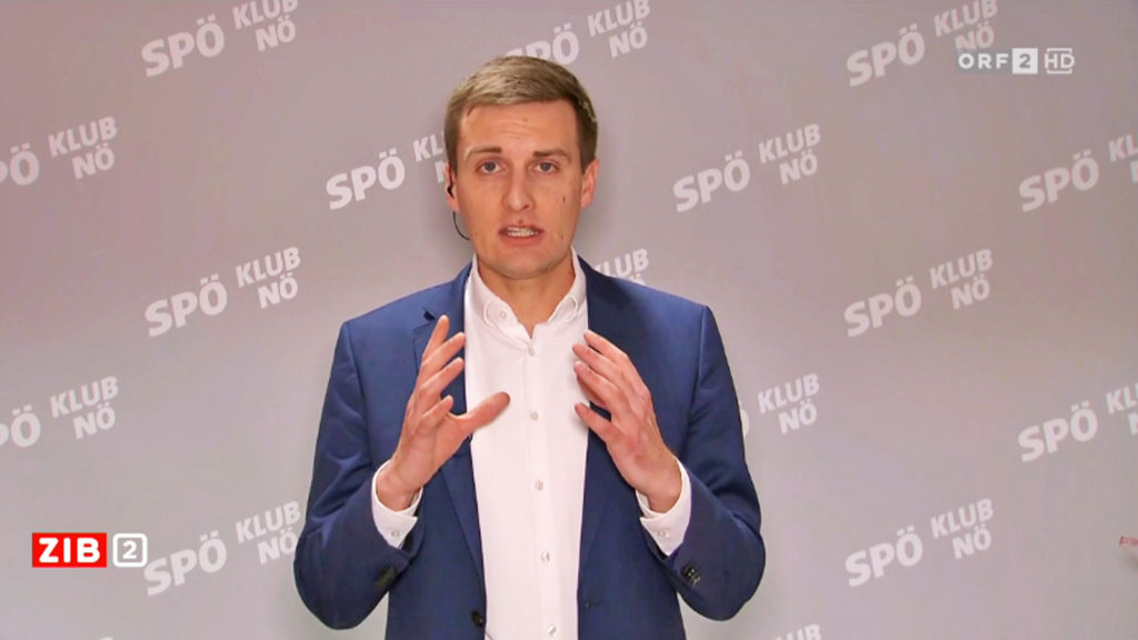 Der neue SPÖ Niederösterreich Chef Hergovich im ZIB2 Interview