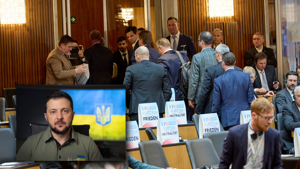 FPÖ zieht aus Nationalrat aus
