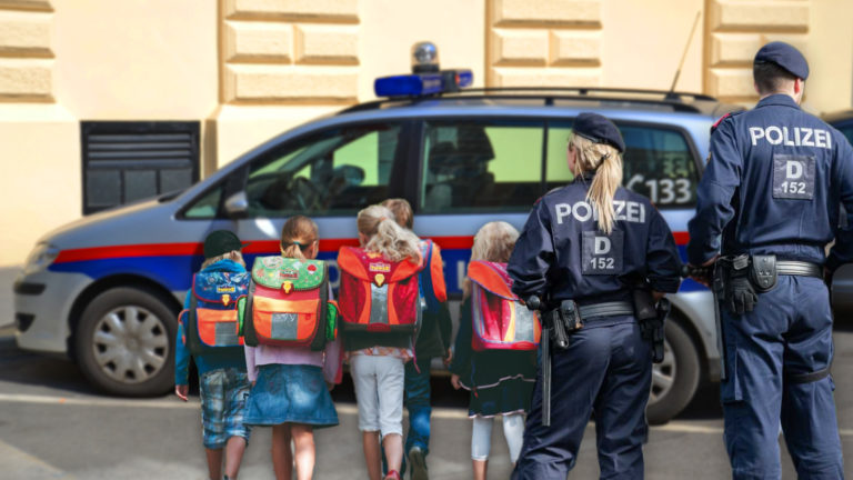 5 Kinder werden abgeführt