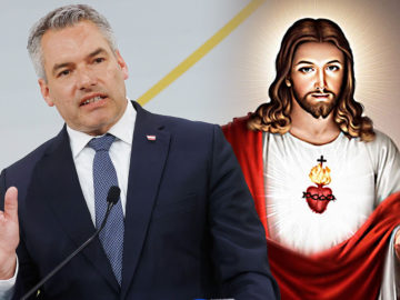 Nehammer distanziert sich von Jesus