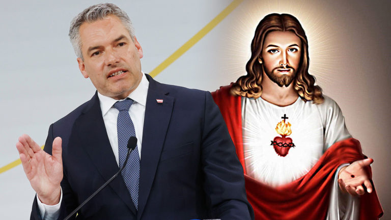 Nehammer distanziert sich von Jesus