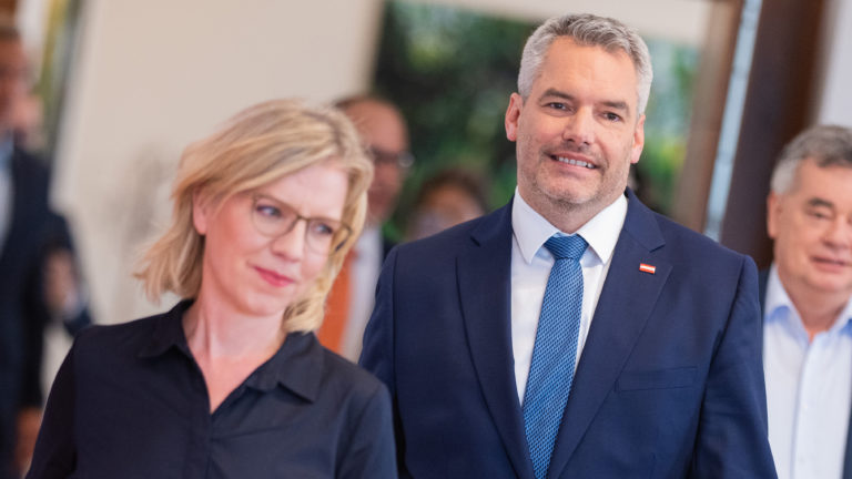 Nehammer und Gewessler