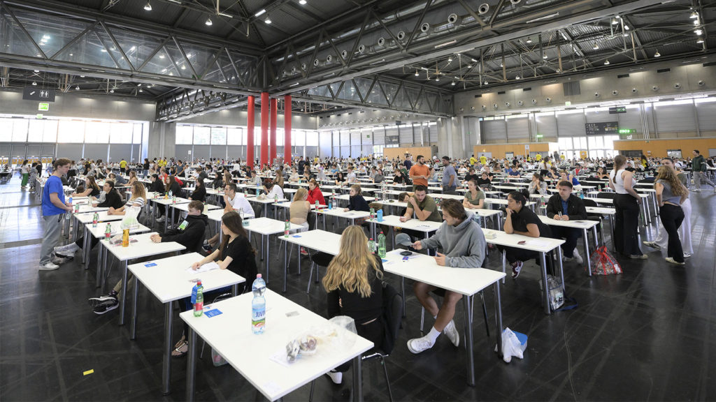 Aufnahmetest in der Messe Wien