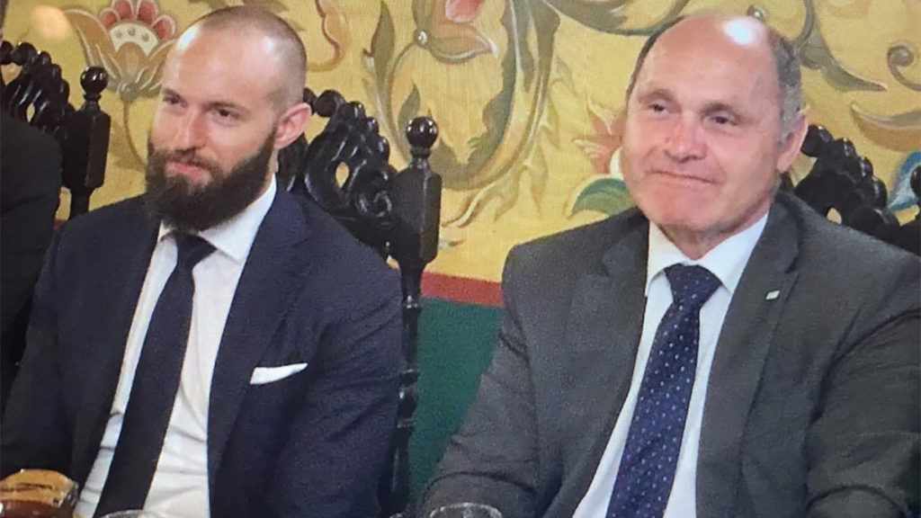 Sobotka und Marsalek beim Abendessen