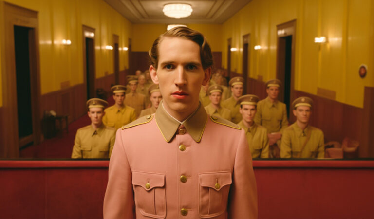 Sebastian Kurz in lachsfarbenem Anzug