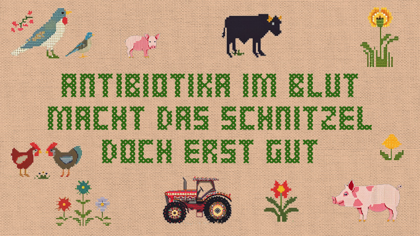 Antibiotika im Blut machen das Schnitzel erst gut