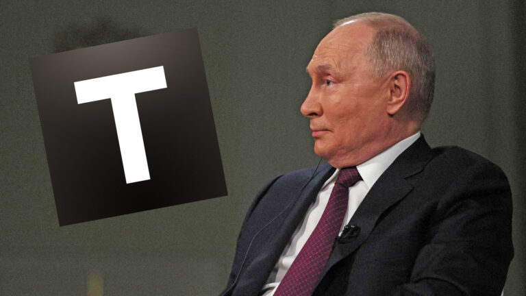 Putin beim Interview