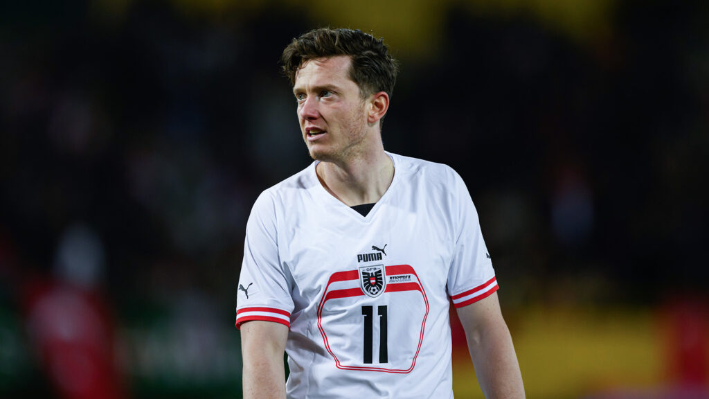 Michael Gregoritsch schaut enttäuscht
