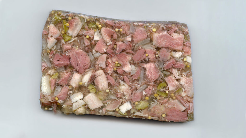 Das Bild einer Presswurst