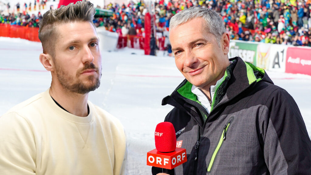Hirscher neben Pariasek