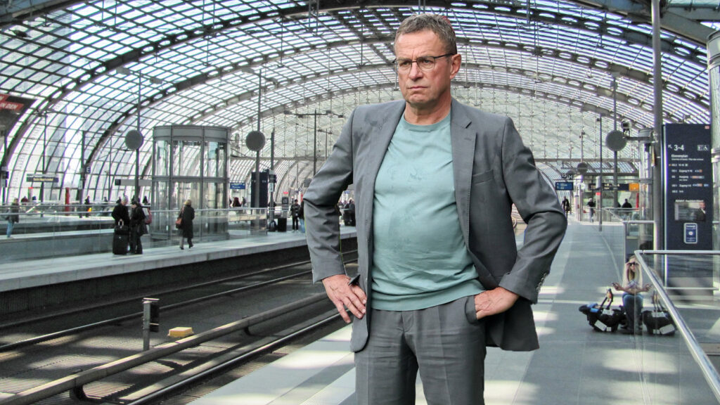 Rangnick wütend am Bahnsteig in Berlin