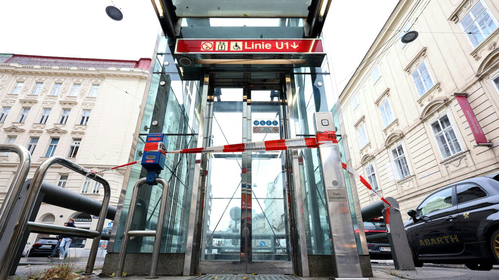 Gesperrte U1-Station