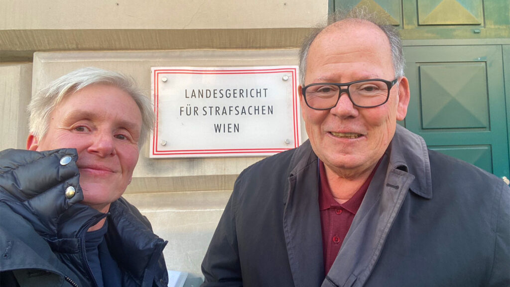 Maria Windhager mit Günther R.